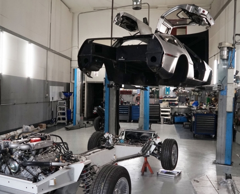 DeLorean Vermessung Manufaktur Marton delorean_manufakturmarton