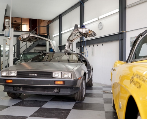 DeLorean Vermessung Manufaktur Marton delorean_manufakturmarton