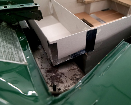 JaguarXK150 Grobkonzept Batteriekiste jaguarxk150_batteriekiste
