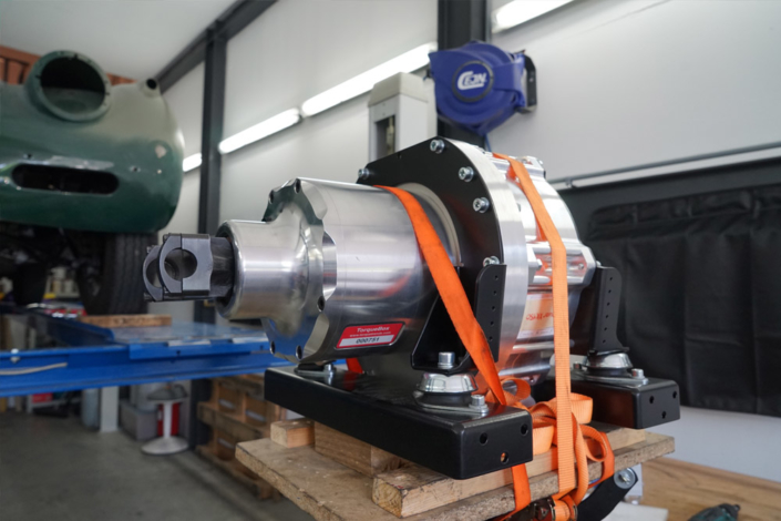 Motoreneinbau Motor, Planetengetriebe und Halterung