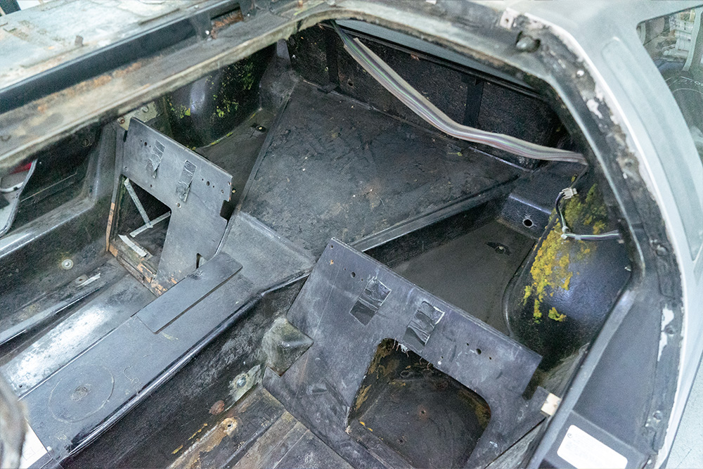 deLorean_manufakturmarton_galerie_01225 DeLoran vor Restaurierung